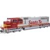 Walthers Mainline, HO Scale, 910-21001, EMD SD75M, Santa Fe, #202, DCC & Sound - Model Train Junction: Quality Parts and Art Supplies Online