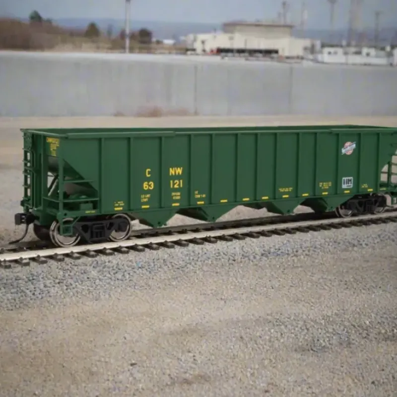 Walthers Mainline, HO Scale, 910-1981, 50' 100-Ton 4-Bay Hopper, Chicago & North Western #63136 - Model Train Junction: Quality Parts and Art Supplies