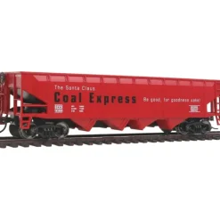 Walthers Trainline, 931-1439, HO, Freight Coal Hopper, Santa Claus Coal Express, SCCE - Model Train Junction: Quality Parts and Art Supplies Sale