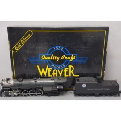 Weaver G1097LP O Gauge D&RGW Green Boiler Steam Locomotive #1705 EX/Box - Model Train Junction: Quality Parts and Art Supplies Online