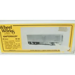 Wheel Works 90-102 HO AdapterRailer Kit - Model Train Junction: Quality Parts and Art Supplies Best