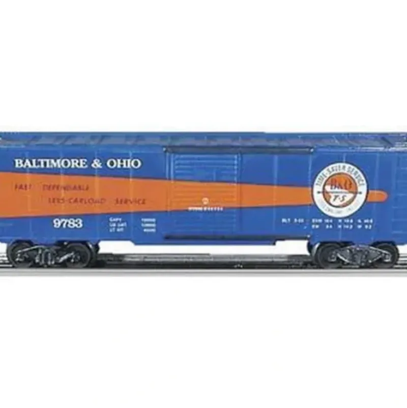 Williams 47032 40' Box Car B&O Timesaver - Model Train Junction: Quality Parts and Art Supplies Best