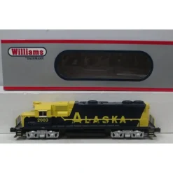 Williams 21217 Alaska Railroad GP38 Powered Diesel Locomotive #2003 - Model Train Junction: Quality Parts and Art Supplies Hot