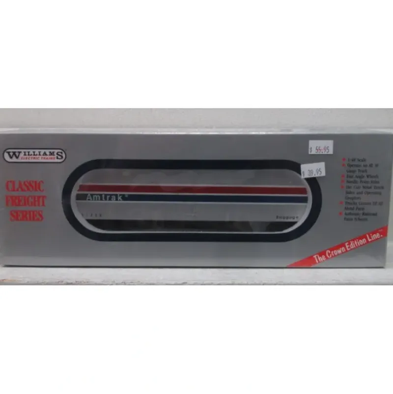 Williams 85 Amtrak Baggage Car EX/Box - Model Train Junction: Quality Parts and Art Supplies Sale