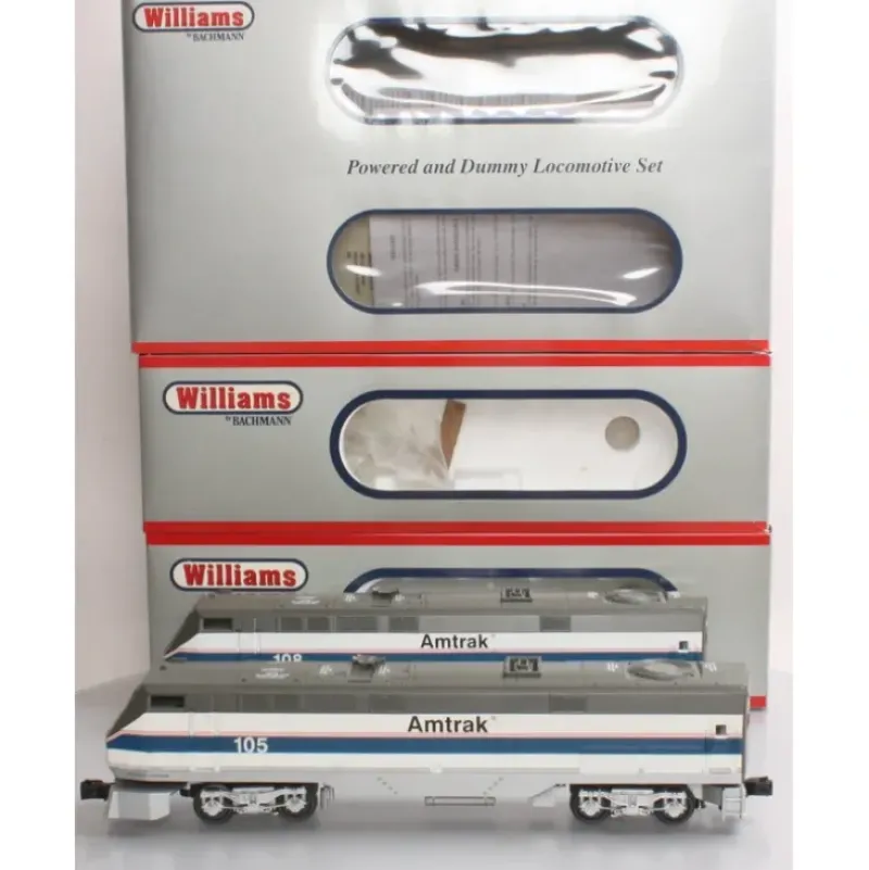 Trains*Williams 22802 Amtrak Genesis Phase IV Diesel Locomotive AA Set - Model Train Junction: Quality Parts and Art Supplies