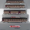 Williams 43151 Atlantic Coast Line Streamliner Passenger 4 Car Set - Model Train Junction: Quality Parts and Art Supplies Discount