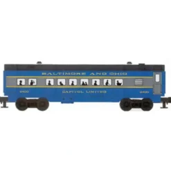 Williams 43251 Baltimore & Ohio O27 Streamline Passenger Car (Pack of 4) - Model Train Junction: Quality Parts and Art Supplies Discount