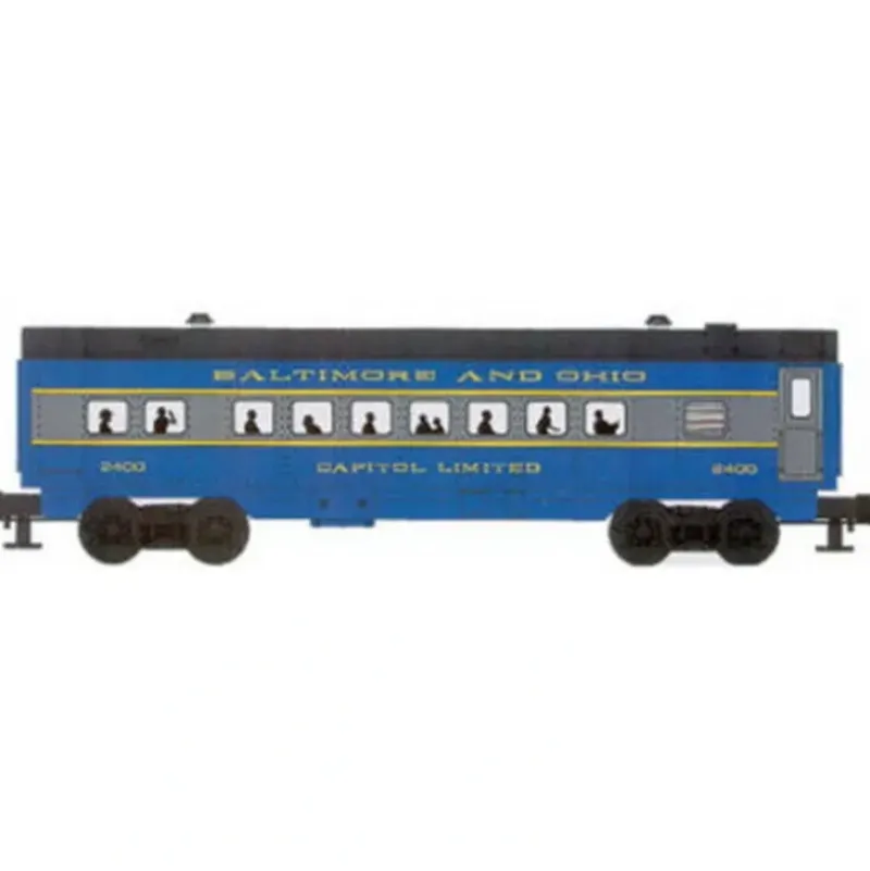 Williams 43251 Baltimore & Ohio O27 Streamline Passenger Car (Pack of 4) - Model Train Junction: Quality Parts and Art Supplies Discount