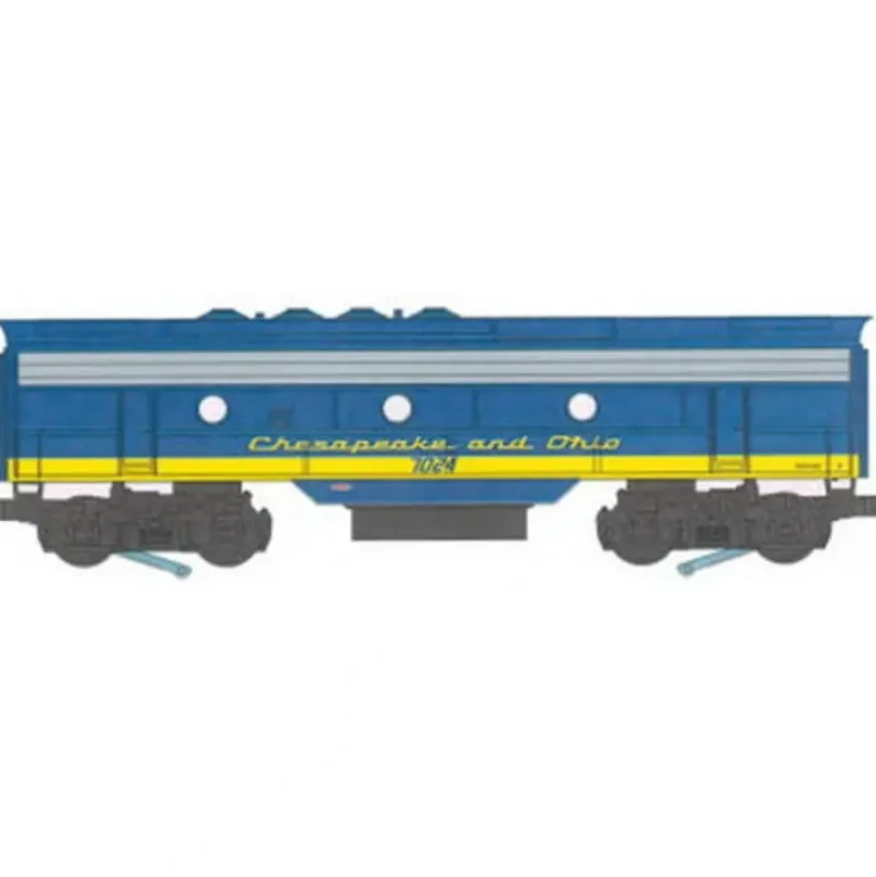 Williams 20806 C&O E7 Diesel Locomotive B-Unit Dummy - Model Train Junction: Quality Parts and Art Supplies Best