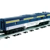 Williams 20605 Chesapeake & Ohio E7 Diesel Locomotive B-Unit Dummy - Model Train Junction: Quality Parts and Art Supplies Discount