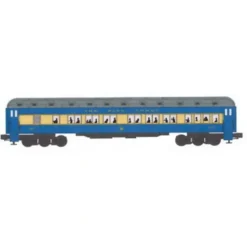 Williams 43356 CNJ 72 Ft. Heavyweight Passenger Car (Pack of 4) - Model Train Junction: Quality Parts and Art Supplies Clearance