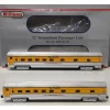 Williams 43118 D&RGW 72 Ft. Streamline Passenger 2-Pack EX/Box - Model Train Junction: Quality Parts and Art Supplies Discount