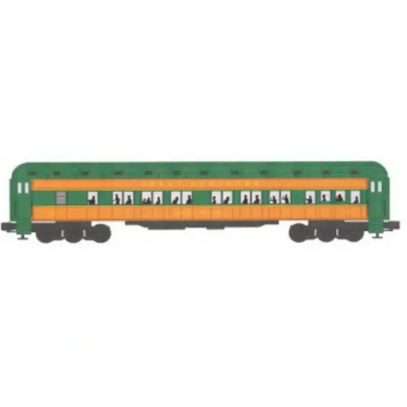 Williams 43352 Great Nothern 72 Ft. Heavyweight Passenger Car (Pack of 4) - Model Train Junction: Quality Parts and Art Supplies Online