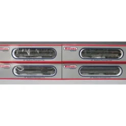 Williams 43459 NYC 60 Ft. Madison Passenger Car 4-Pack - Model Train Junction: Quality Parts and Art Supplies Outlet