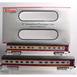 Williams 43101 O ACL 72 Ft. Streamline Passenger 2-Pack - Model Train Junction: Quality Parts and Art Supplies Clearance