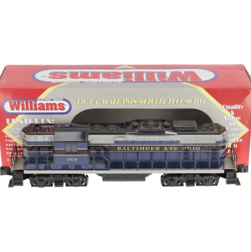 Williams 955618 O Baltimore & Ohio GP-9 Dummy A Diesel Locomotive VG/Box - Model Train Junction: Quality Parts and Art Supplies Hot