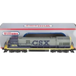 Williams 22203 O CSX Transportation GE U33C 3-Rail Diesel Loco w/Horn & Bell - Model Train Junction: Quality Parts and Art Supplies Hot