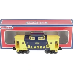 Williams 47754 O Gauge Alaska N5C Porthole Caboose #1072 - Model Train Junction: Quality Parts and Art Supplies Discount