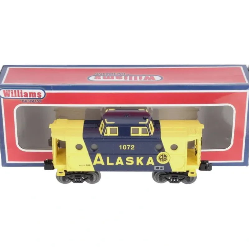 Williams 47754 O Gauge Alaska N5C Porthole Caboose #1072 - Model Train Junction: Quality Parts and Art Supplies Discount