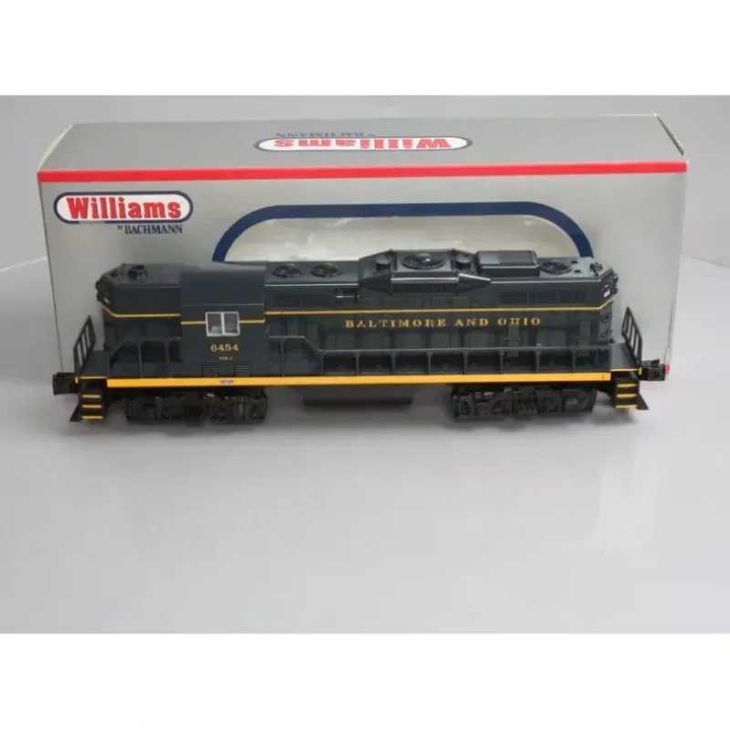 Williams 21452 O Gauge Baltimore & Ohio Powered GP-9 Diesel Locomotive #6454 - Model Train Junction: Quality Parts and Art Supplies Outlet