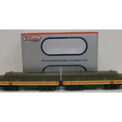 Williams 20191 O Gauge Illinois Central F-3 Diesel Loco AA Set - Model Train Junction: Quality Parts and Art Supplies Discount