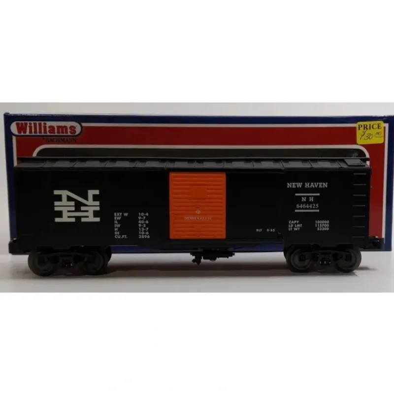 Williams 47041 O Gauge New Haven 40' Boxcar #6464425 - Model Train Junction: Quality Parts and Art Supplies Sale