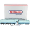 Williams 40301 O Gauge Santa Fe Blue Goose J Class 4-8-4 Steam Locomotive #3761 - Model Train Junction: Quality Parts and Art Supplies Outlet