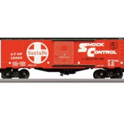 Williams 47020 O Gauge Santa Fe S40 Ft. Boxcar - Model Train Junction: Quality Parts and Art Supplies Best