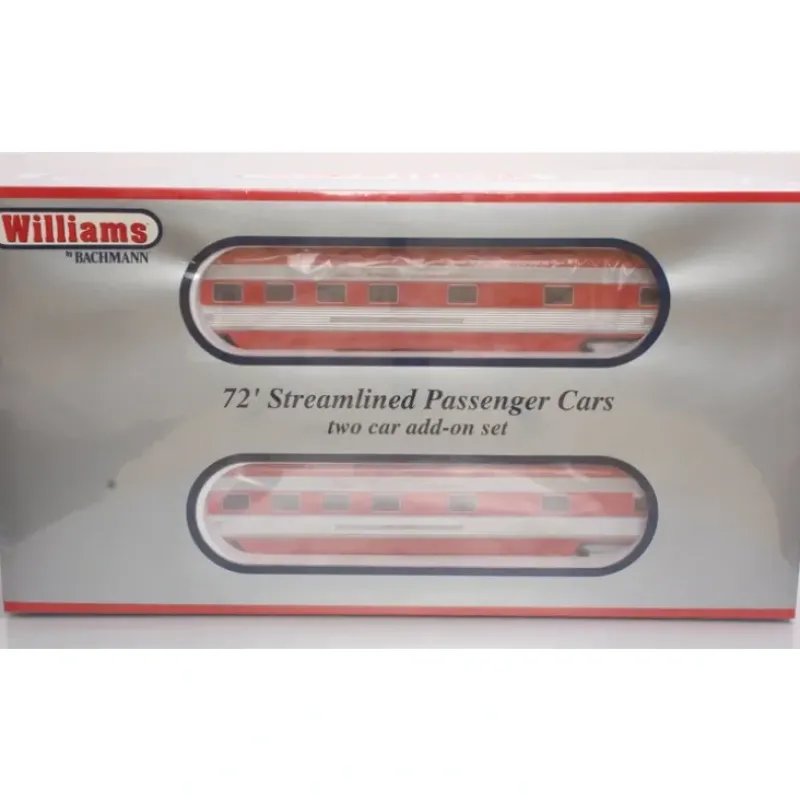 Williams 43121 O Gauge Texas Special 72 Ft. Streamline Passenger 2-Pack - Model Train Junction: Quality Parts and Art Supplies Best