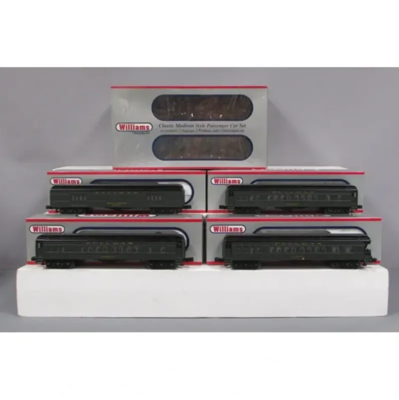 Williams 43471 O Golden Memories 60 Ft. Madison Passenger Cars (Set of 4) - Model Train Junction: Quality Parts and Art Supplies Hot