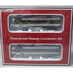 Williams 20105 O Norfolk Southern EMD F3 A-A Diesel Locomotive Set #4270/4271 - Model Train Junction: Quality Parts and Art Supplies Discount
