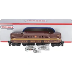 Williams 41799 O PRR Tuscan 5-Stripe Semi-Scale GG-1 Electric Locomotive #2360 - Model Train Junction: Quality Parts and Art Supplies Best