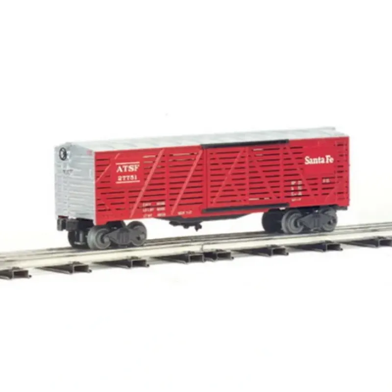 Williams 47407 O Santa Fe 40' Stock Car - Model Train Junction: Quality Parts and Art Supplies Best