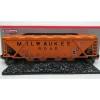 Williams 47606 O Scale Milwaukee Road 4-Bay Hopper #98744 - Model Train Junction: Quality Parts and Art Supplies New