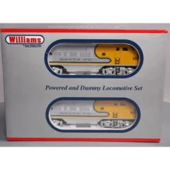 Williams 20186 Santa Fe F3 Diesel Locomotive AA Set - Model Train Junction: Quality Parts and Art Supplies Hot