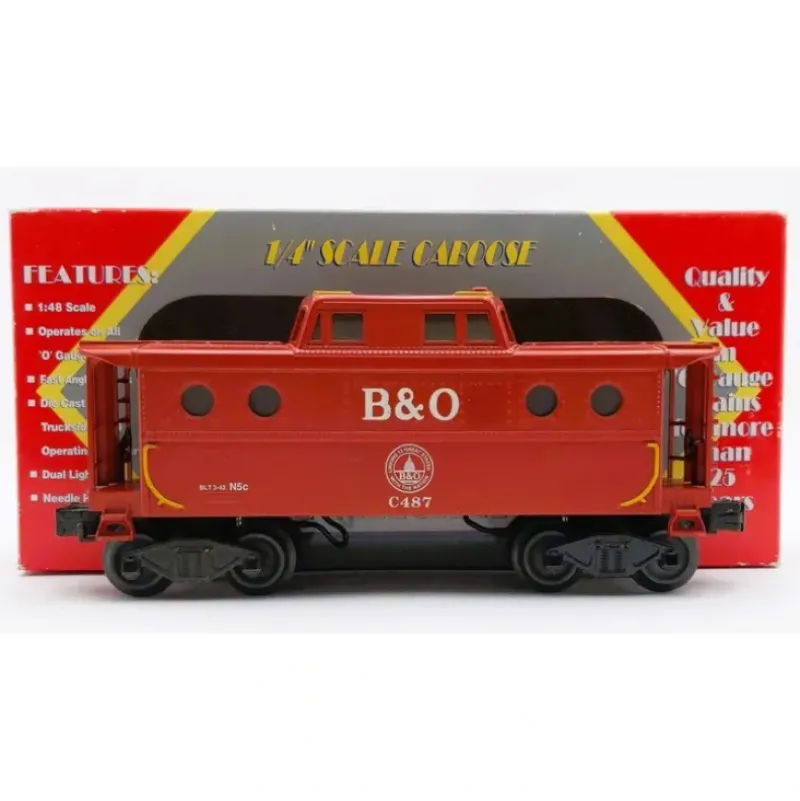 Williams CAB102 O Baltimore & Ohio NSC Caboose #C487 EX/Box - Model Train Junction: Quality Parts and Art Supplies Outlet