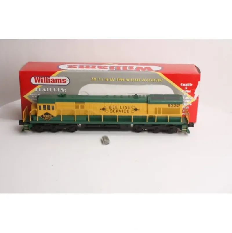 Williams U1016 O Reading U33C Powered A Diesel Locomotive W/Horn #6332 - Model Train Junction: Quality Parts and Art Supplies Hot