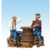 Trains*Woodland Scenics A2522 G Scenic Accents The Checker Brothers & Hound (Set of 6) - Model Train Junction: Quality Parts and Art Supplies