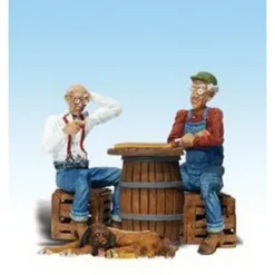 Trains*Woodland Scenics A2522 G Scenic Accents The Checker Brothers & Hound (Set of 6) - Model Train Junction: Quality Parts and Art Supplies