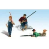Woodland Scenics A2569 G Scenic Accents Fishing Buddies Figures (Set of 3) - Model Train Junction: Quality Parts and Art Supplies Online