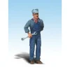 Woodland Scenics A2526 G Scenic Accents Mike the Mechanic Figure - Model Train Junction: Quality Parts and Art Supplies Discount