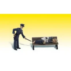 Trains*Woodland Scenics A2561 G Scenic Accents Law & Lawless People Figures (Set of 3) - Model Train Junction: Quality Parts and Art Supplies