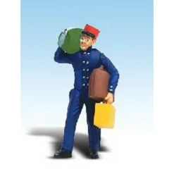 Woodland Scenics A2527 G Scenic Accents Paul Porter Figure - Model Train Junction: Quality Parts and Art Supplies Best
