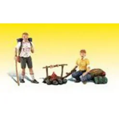 Woodland Scenics A2567 G Scenic Accents Camp Couple Figures (Set of 4) - Model Train Junction: Quality Parts and Art Supplies Sale