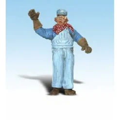 Woodland Scenics A2536 G Scenic Accents Ernie the Engineer Figure - Model Train Junction: Quality Parts and Art Supplies Sale