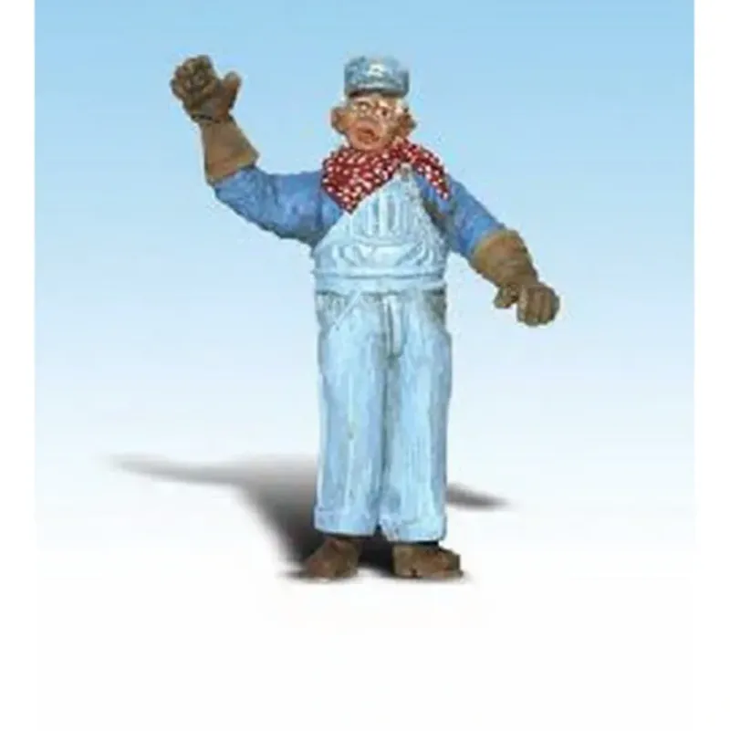 Woodland Scenics A2536 G Scenic Accents Ernie the Engineer Figure - Model Train Junction: Quality Parts and Art Supplies Sale