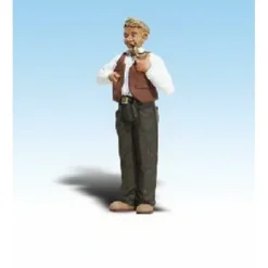 Woodland Scenics A2537 G Scenic Accents Peter Pipe Puffer Figure - Model Train Junction: Quality Parts and Art Supplies Online