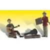 Woodland Scenics A2563 G Scenic Accents Begging for Bucks Figures (Set of 4) - Model Train Junction: Quality Parts and Art Supplies New