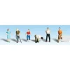 Woodland Scenics A1824 HO Ordinary People Scenic Accents Figures (Set of 6) - Model Train Junction: Quality Parts and Art Supplies Hot