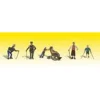 Trains*Woodland Scenics A1946 HO Physically Challenged Figures (Set of 6) - Model Train Junction: Quality Parts and Art Supplies